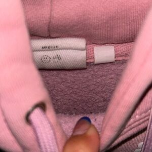 Pink glossier hoodie